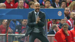 Pep Guardiola (l.) arbeitete bis 2016 als Trainer beim FC Bayern