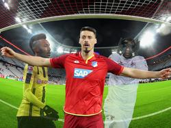 Sandro Wagner (m.) stand ganz oben auf der Wunschliste eines China-Klubs
