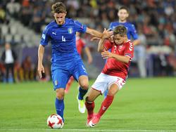 Italiens U21 hatte gegen Dänemark das Heft des Handelns klar in der Hand
