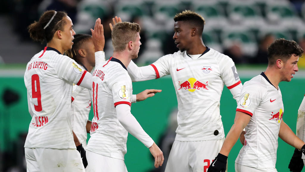 RB Leipzig feiert Kantersieg beim VfL Wolfsburg