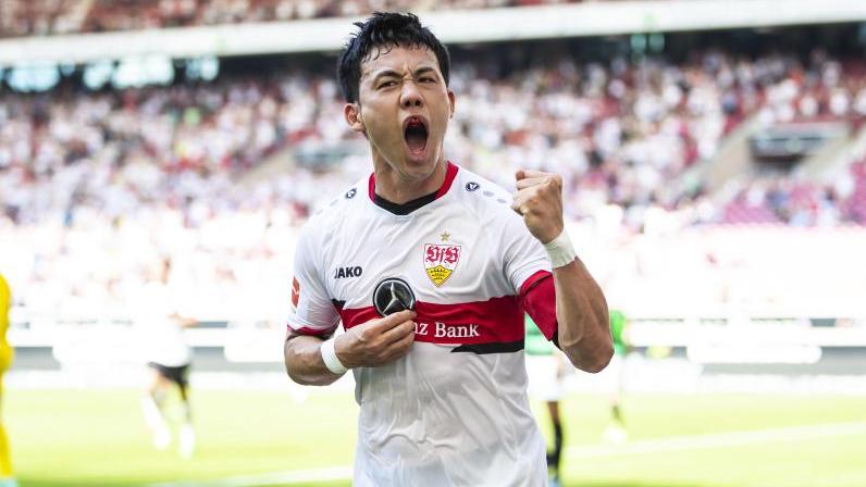Wataru Endo überzeugte beim VfB Stuttgart