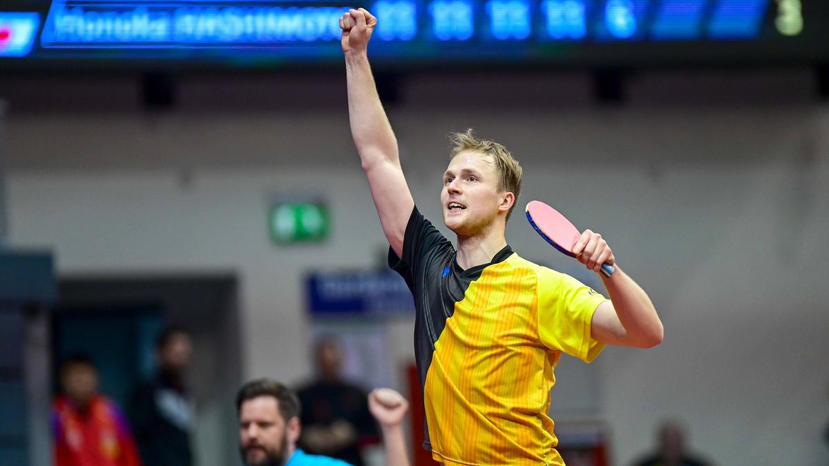 Timo Boll war zum Auftakt der German Open siegreich Timo Boll war zum Auftakt der German Open siegreich