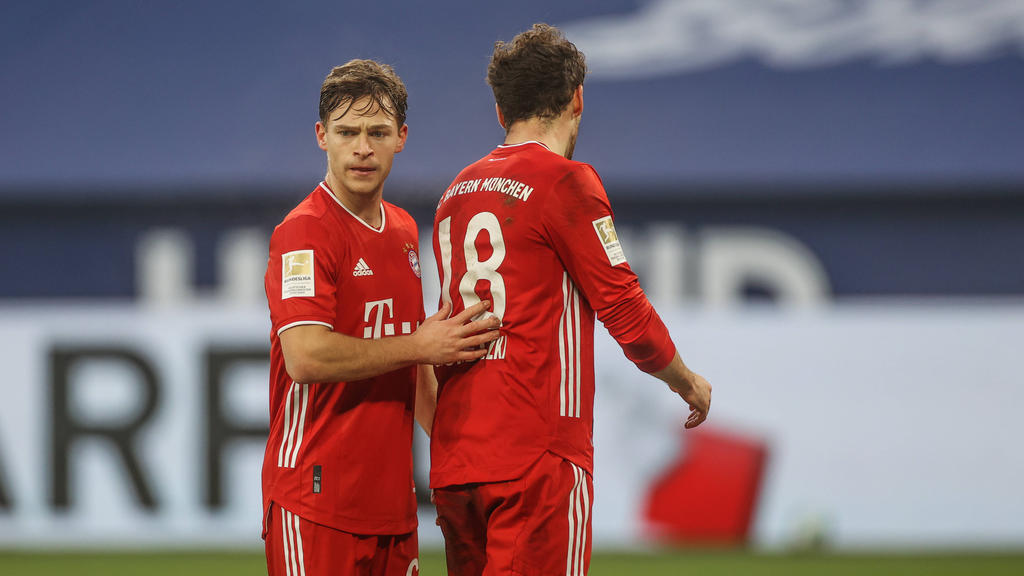 Joshua Kimmich (l.) und Leon Gretzka gehören zu den Leistungsträgern des FC Bayern