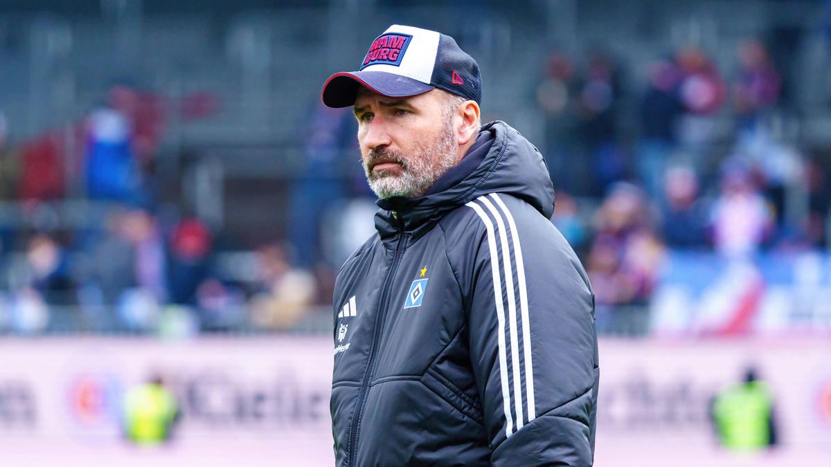 Der Vertrag von Tim Walter beim HSV ist nur noch bis zum Saisonende datiert