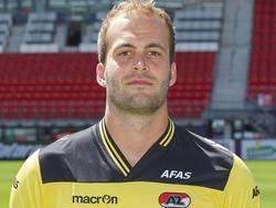 De Belgische doelman maakte in 2012 de overstap naar AZ, maar speelde nog geen competitiewedstrijd namens de Alkmaarders. (10-07-2014)
