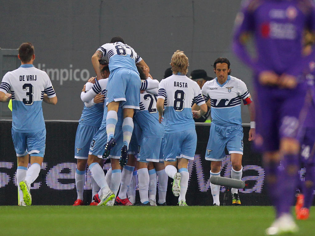 Lazio hat einen wichtigen Sieg gegen die Fiorentina eingefahren
