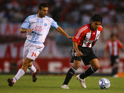 Radamel Falcao en su época en el River Plate. (Foto: Getty)