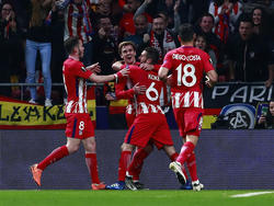 Griezmann marcó el segundo tanto del Atlético. (Foto: Getty)