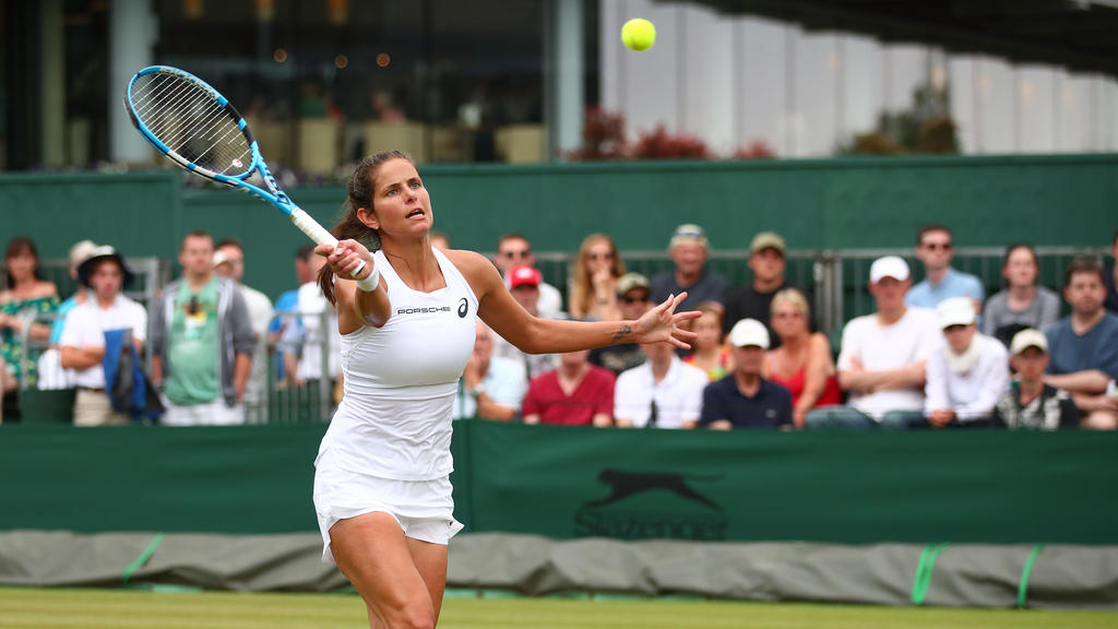 Julia Görges steht in Wimbledon im Viertelfinale