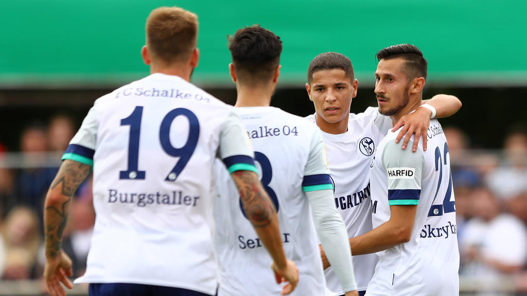 Schalke 04 steht in der zweiten Runde des DFB-Pokals