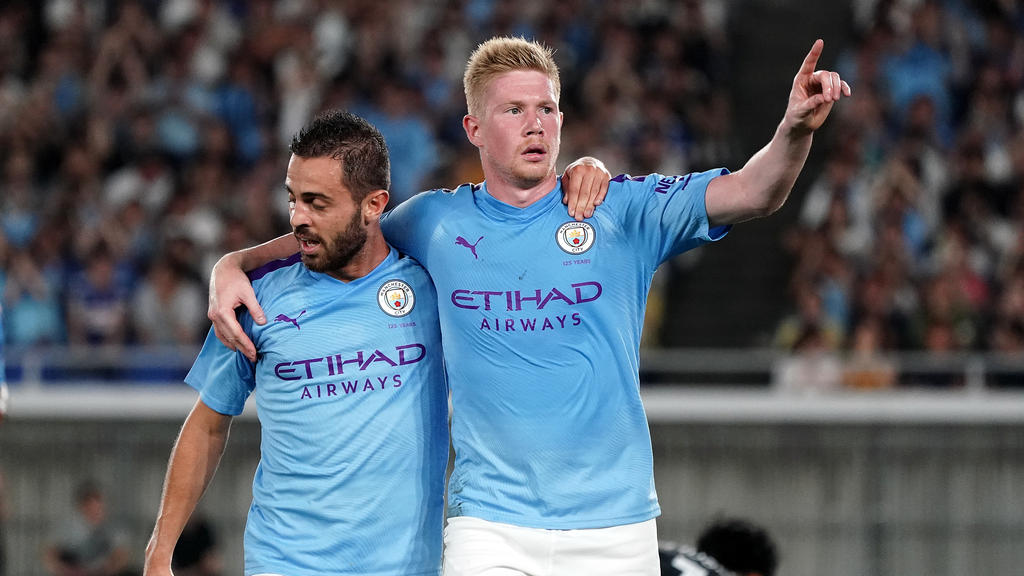 De Bruyne abrió el marcador en Yokohama.