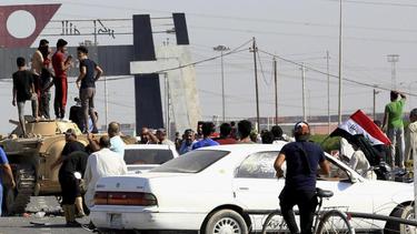 Die Sicherheitslage im Irak ist aufgrund von Massenprotesten höchst angespannt