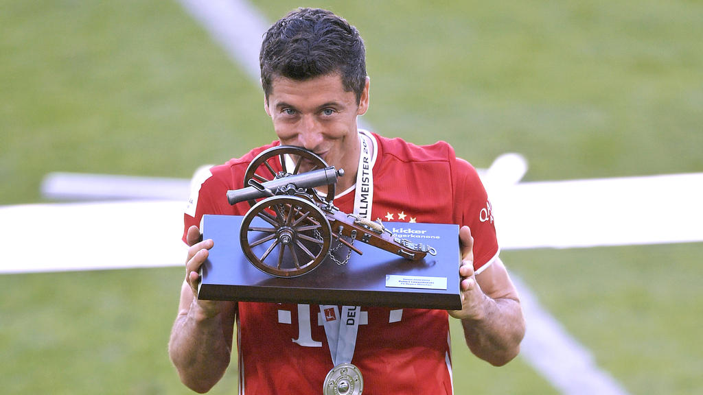 Robert Lewandowki ist Top-Torjäger des FC Bayern Robert Lewandowki ist Top-Torjäger des FC Bayern