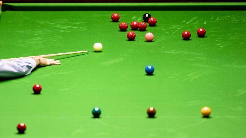 300 Zuschauer vor Ort können die Snooker-WM in Sheffield live verfolgen 300 Zuschauer vor Ort können die Snooker-WM in Sheffield live verfolgen