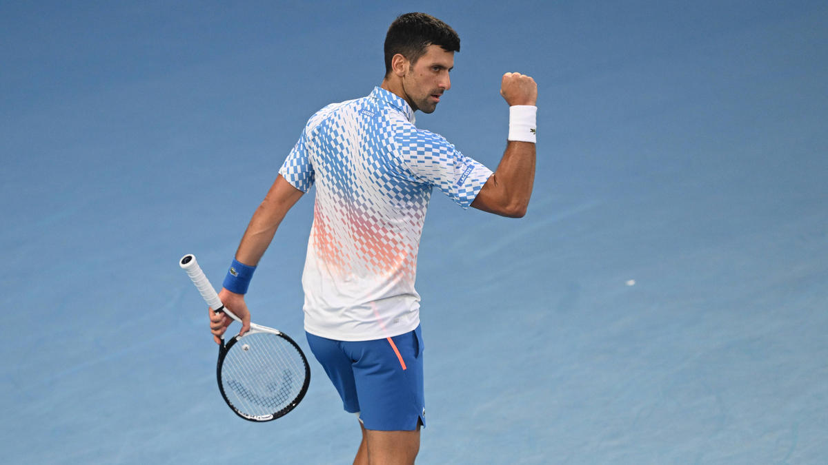 Novak Djokovic steht im Halbfinale der Australian Open 2023