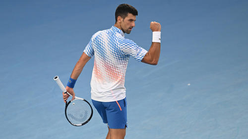 Novak Djokovic steht im Halbfinale der Australian Open 2023