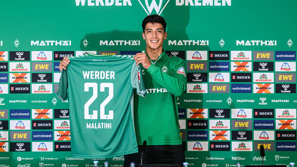Julian Malatini kam aus Argentinien zu Werder Bremen