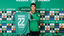 Julian Malatini kam aus Argentinien zu Werder Bremen