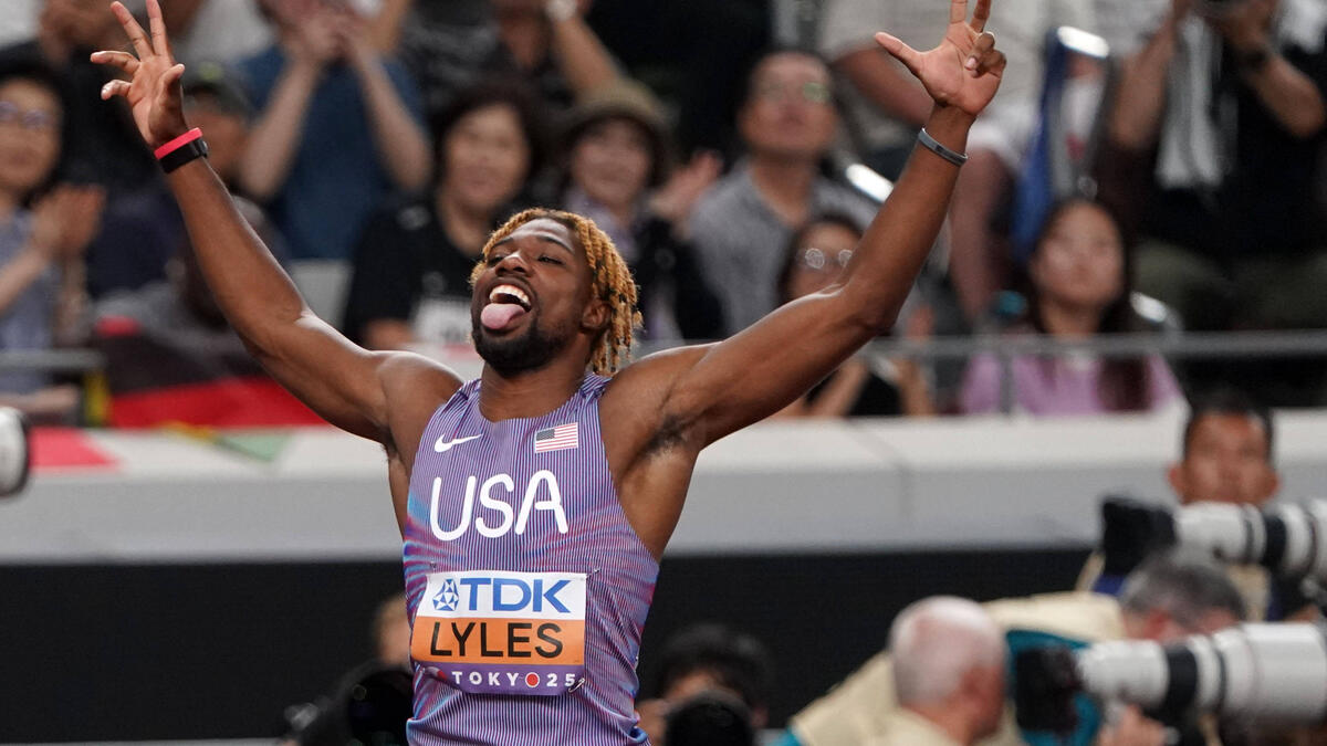 Nicht aufzuhalten: Noah Lyles