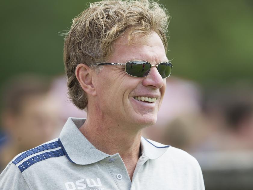 Een ontspannen Alfons Groenendijk tijdens het oefenduel tussen Go Ahead Eagles en Excelsior. (18-07-2015) Een ontspannen Alfons Groenendijk tijdens het oefenduel tussen Go Ahead Eagles en Excelsior. (18-07-2015)