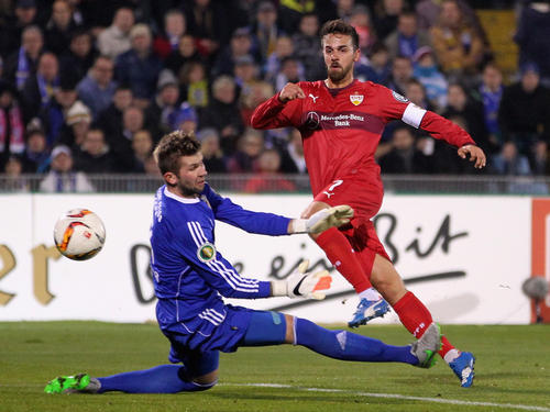 Martin Harnik erzielte den Treffer zum 1:0 für den VfB Stuttgart