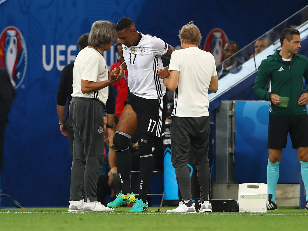 Jérôme Boateng hat sich im EM-Halbfinale einen Muskelbündelriss zugezogen