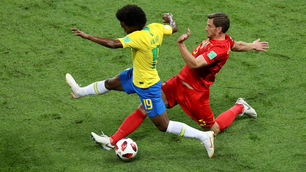Brasilien und Belgien liefern sich ein intensives Duell auf höchstem Niveau