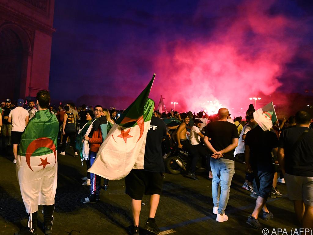 Nicht aller Algerien-Fans feierten friedlich