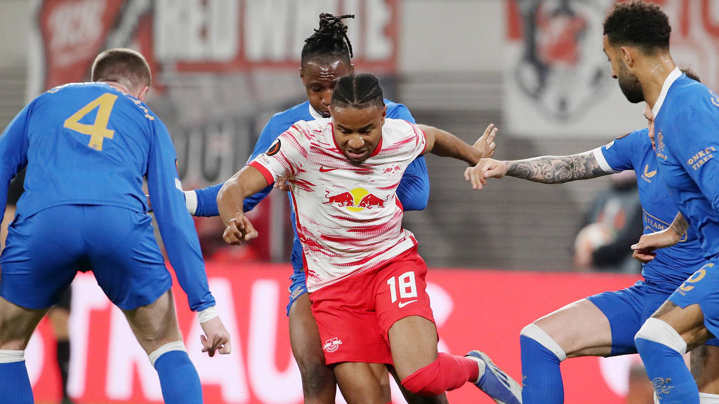 Christopher Nkunku von RB Leipzig soll ein Thema beim FC Bayern sein Christopher Nkunku von RB Leipzig soll ein Thema beim FC Bayern sein