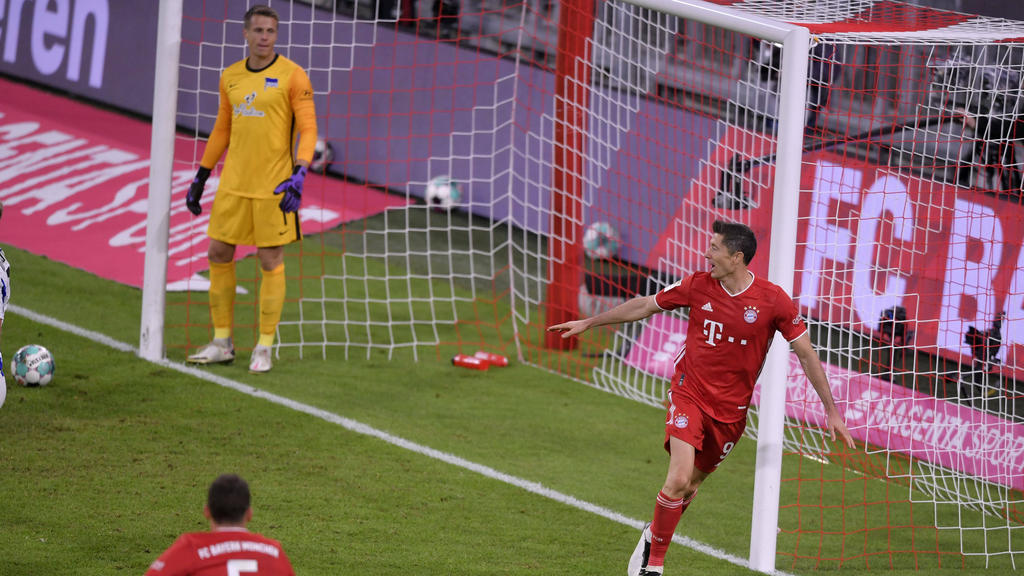 Sieggarant des FC Bayern: Robert Lewandowski