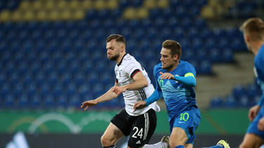 HSV-Profi Manuel Wintzheimer traf bei seinem Debüt für die U21-Nationalmannschaft