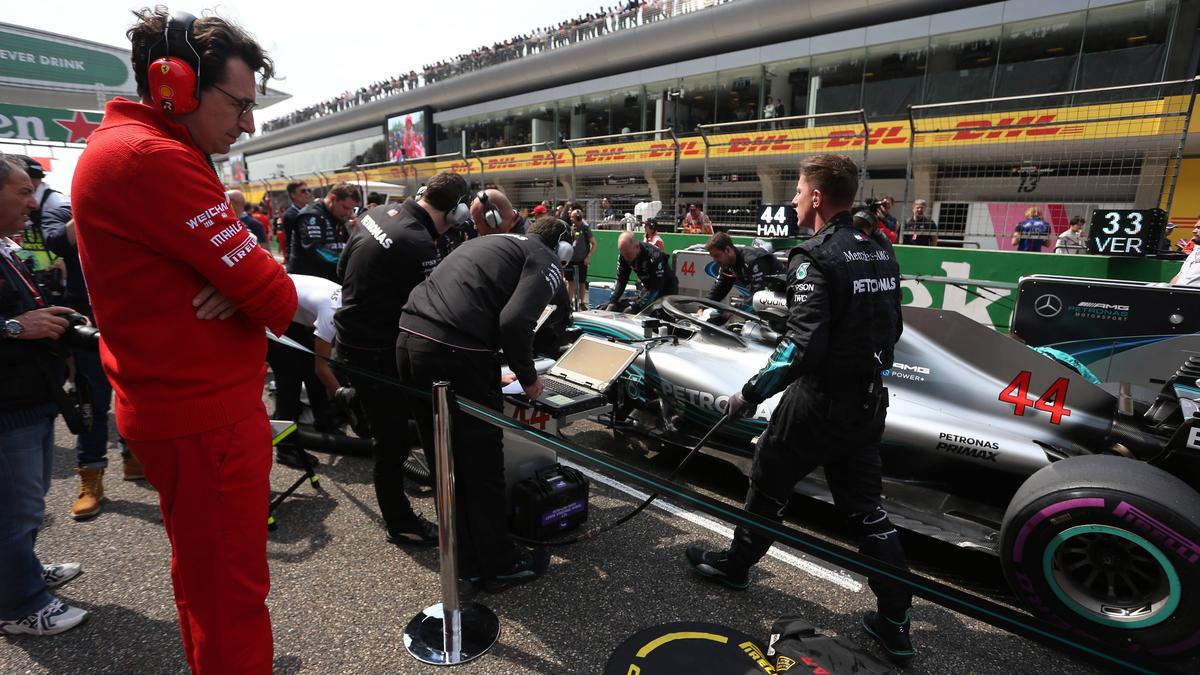 Mattia Binotto ist Ferrari-Teamchef in der Formel 1 Mattia Binotto ist Ferrari-Teamchef in der Formel 1