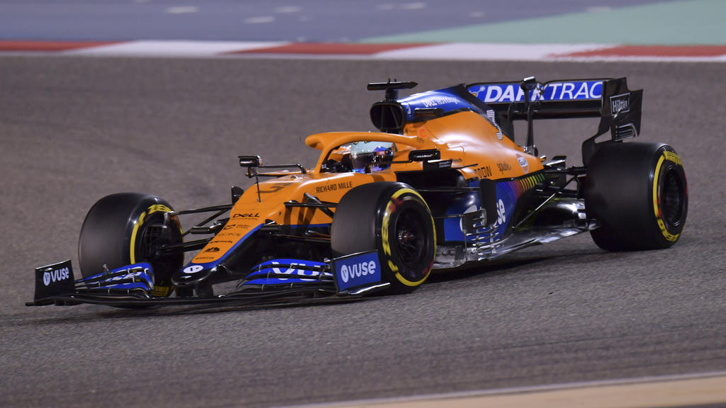 1 Strafpunkt: Daniel Ricciardo (McLaren)