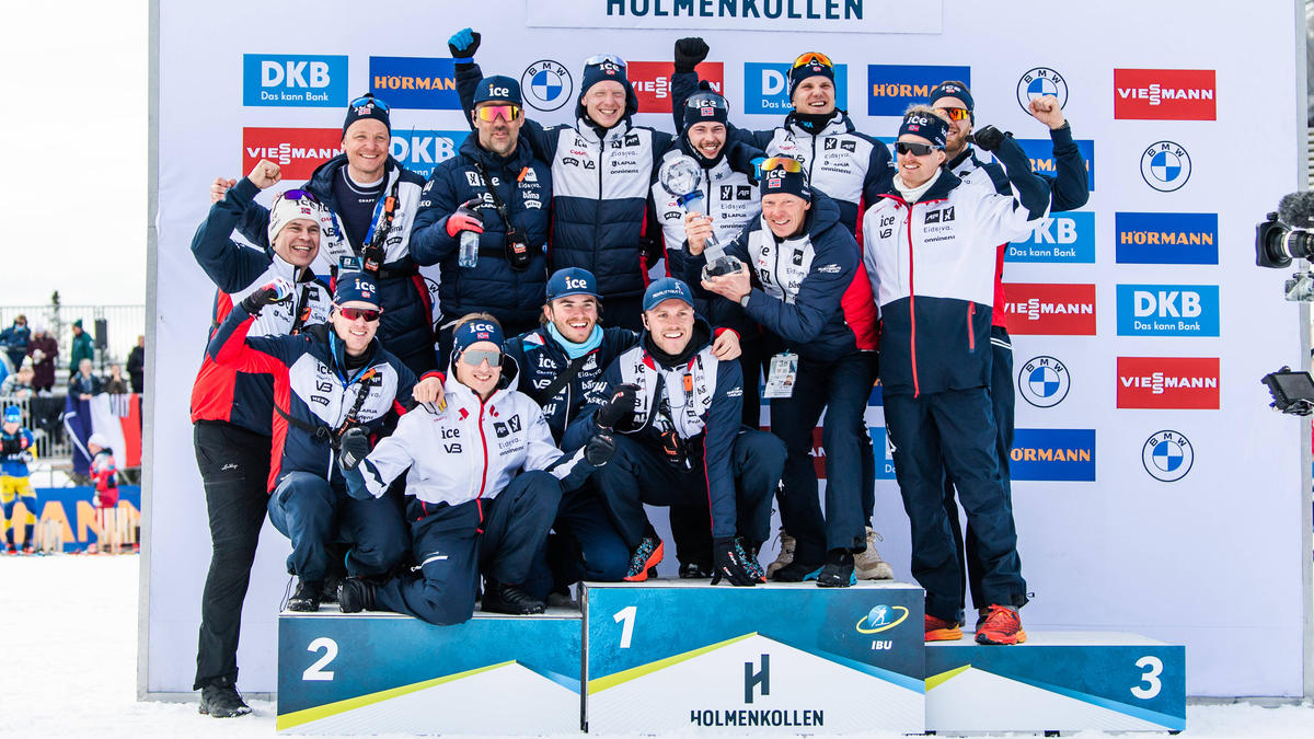 Das norwegische Biathlon-Team ist das beste der Welt