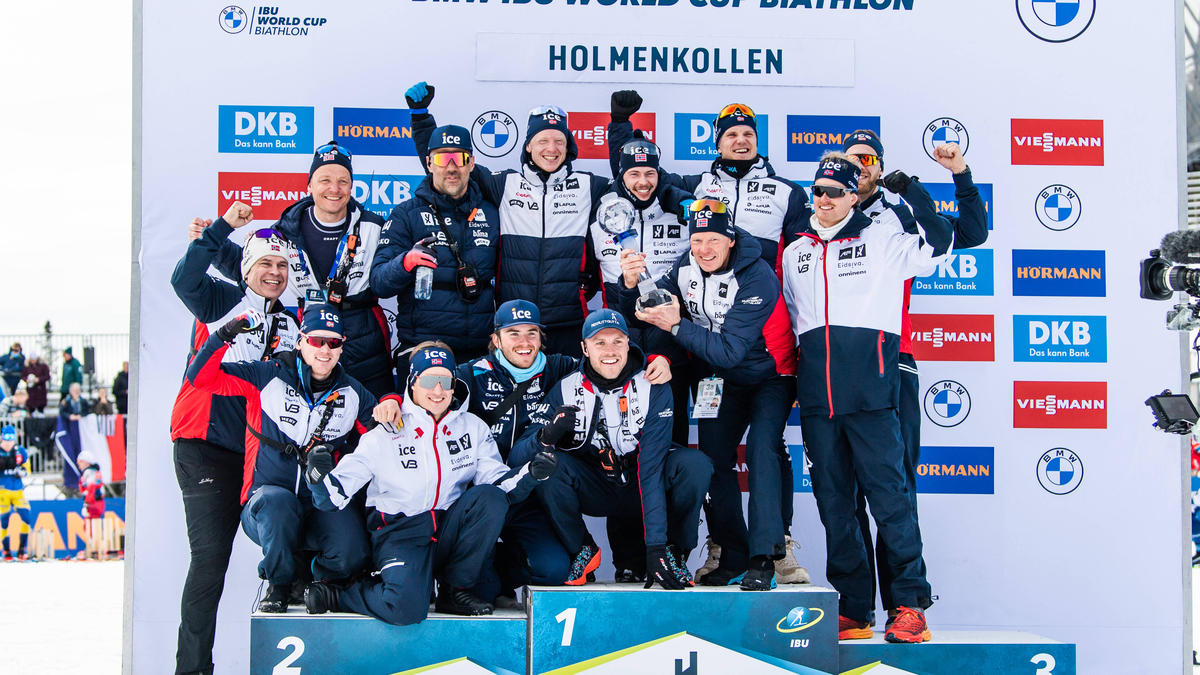 Die norwegischen Biathleten waren in 2022/23 nicht zu stoppen