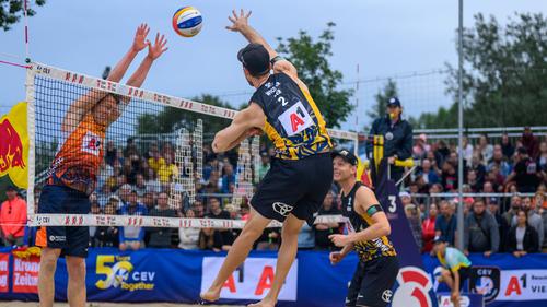 Nils Ehlers und Clemens Wickler verloren im Viertelfinale der Beachvolleyball-EM