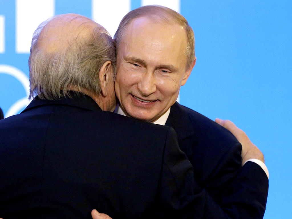 Sepp Blatter und Vladimir Putin werden sich noch etwas austauschen müssen