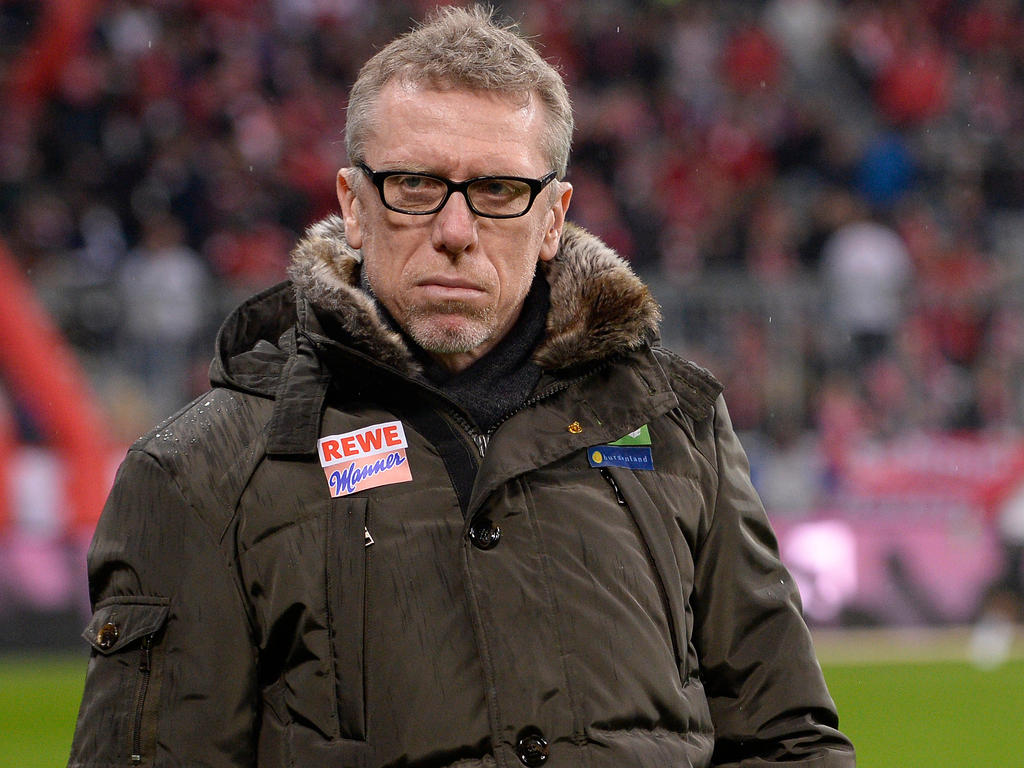 Kölns Trainer Peter Stöger lässt sich nicht aus der Ruhe bringen