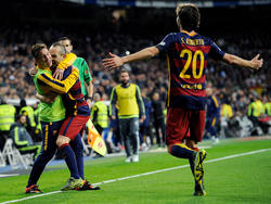 Los culés se impusieron en el Bernabéu con un juego combinativo. (Foto: Getty)