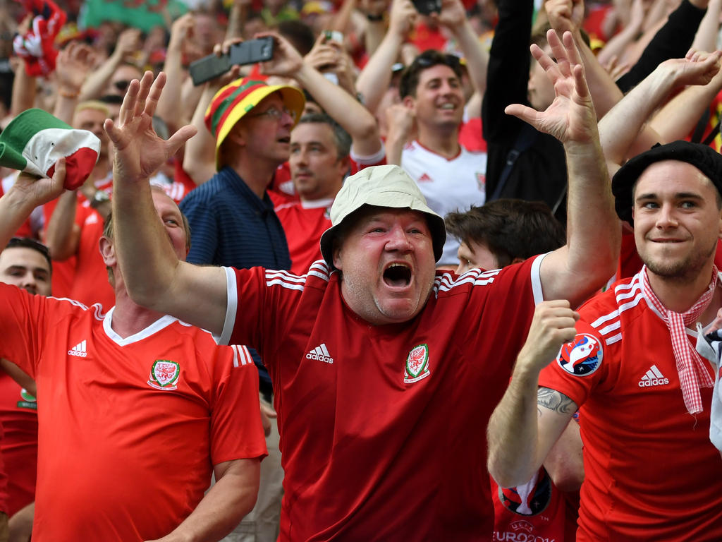 Die Fans aus Wales waren schon bei der EM zahlreich vertreten