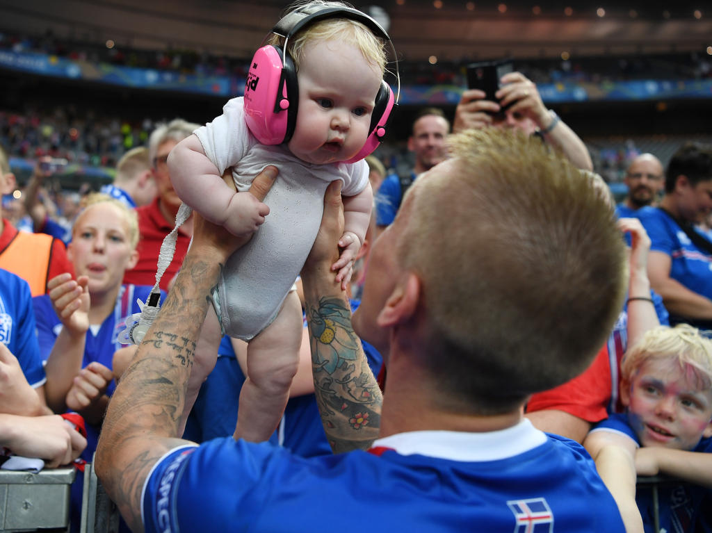 Die Sprösslinge der Island-Teamspieler waren in Frankreich schon mit dabei. Für neuen Fußballnachwuchs scheint ebenfalls gesorgt