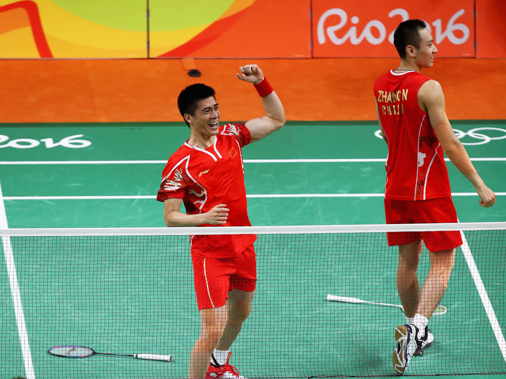 Endlich erlöst: China holt Gold im Herrendoppel Endlich erlöst: China holt Gold im Herrendoppel