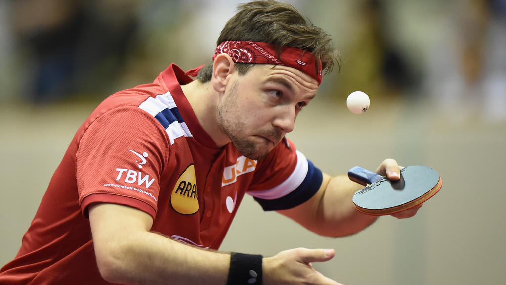 Timo Boll steht unter den letzten Acht Timo Boll steht unter den letzten Acht