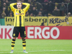 Mario Götze es baja indefinida con el Dortmund. (Foto: Getty)