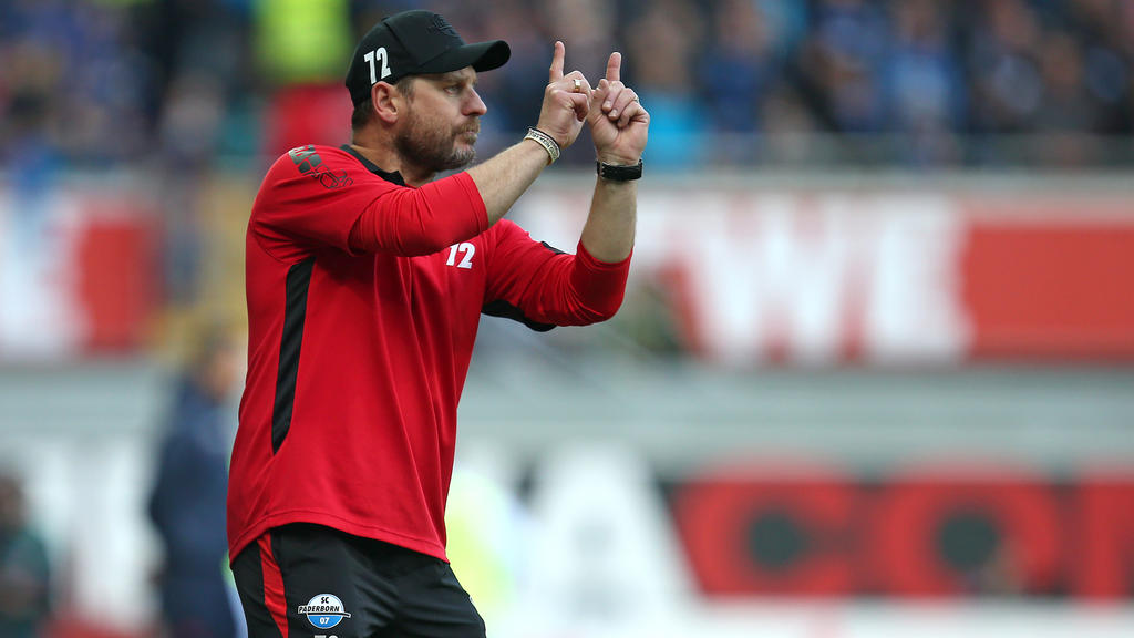 Steffen Baumgart kämpft mit Paderborn um den Klassenerhalt