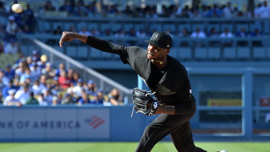 Domingp German wurde von der MLB lange aus dem Verkehr gezogen Domingp German wurde von der MLB lange aus dem Verkehr gezogen