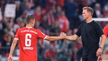 Führungspersonen beim FC Bayern: Joshua Kimmich und Julian Nagelsmann