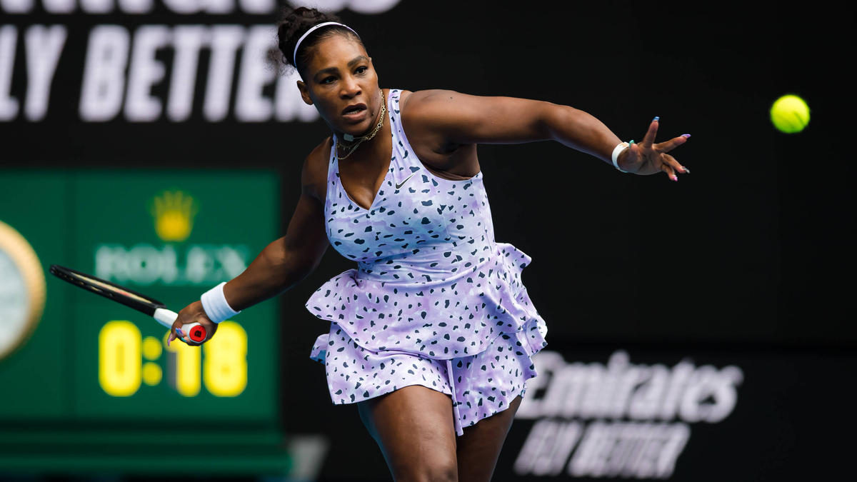 Serena Williams löste ihre Pflichtaufgabe souverän Serena Williams löste ihre Pflichtaufgabe souverän