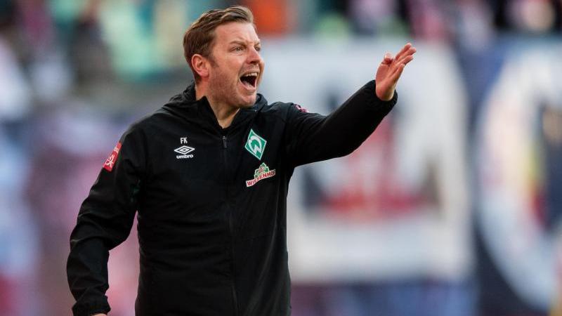 Florian Kohfeldt steckt mit Werder Bremen mitten im Abstiegskampf