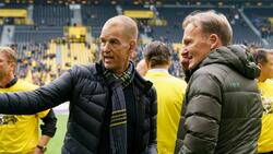 Carsten Cramer (li.) ist Geschäftsführer beim BVB